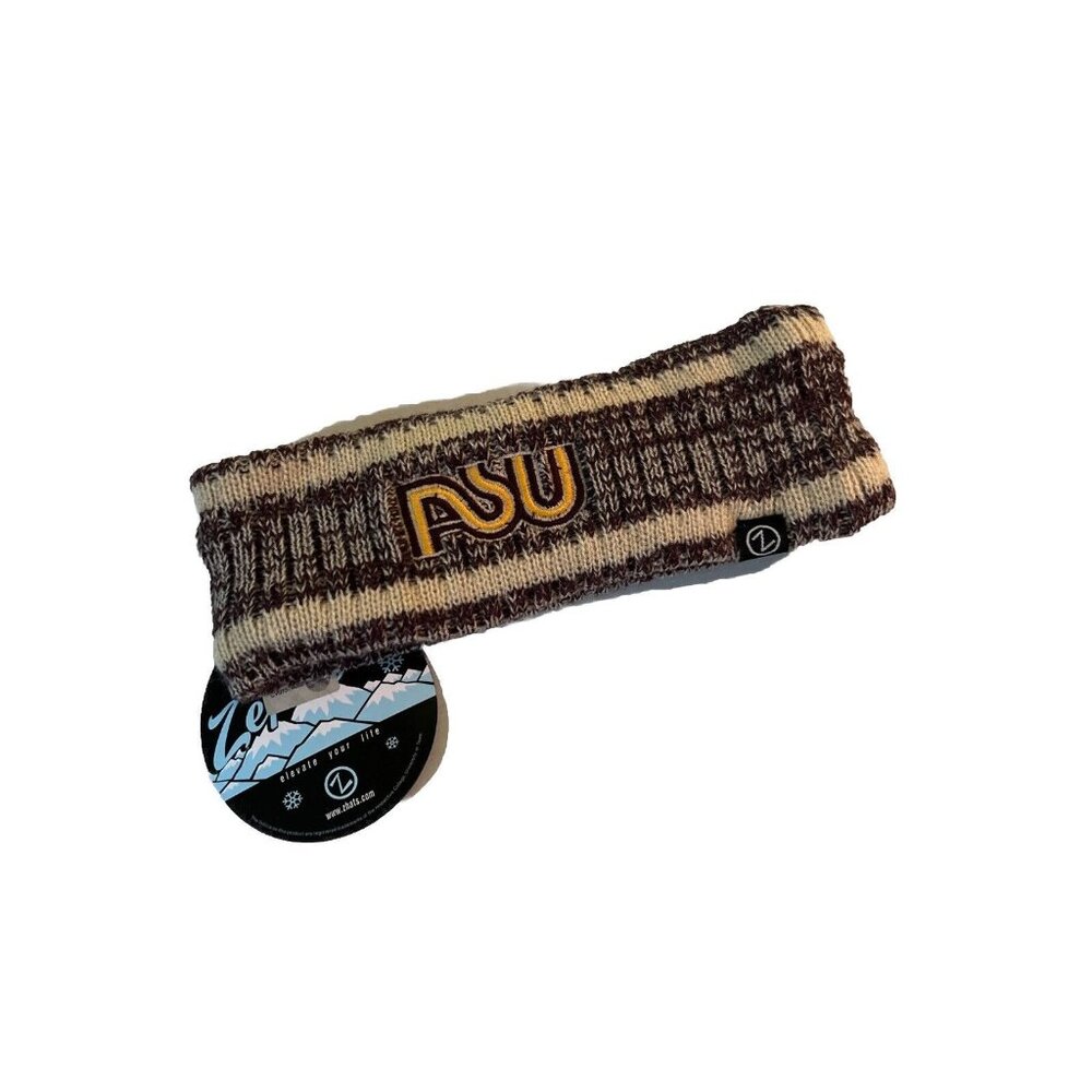 NEW ASU Arizona State Sun Devils Zephyr Ear Warmer Winter Headband hat knit OSFA